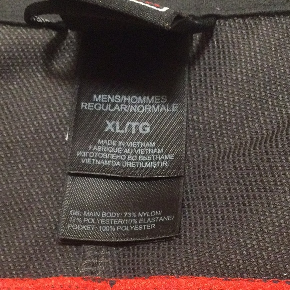 EUC Mens The North Face TNF Apex Summit Series XL Red/ Dark Gray Jacket - Picture 16 of 16